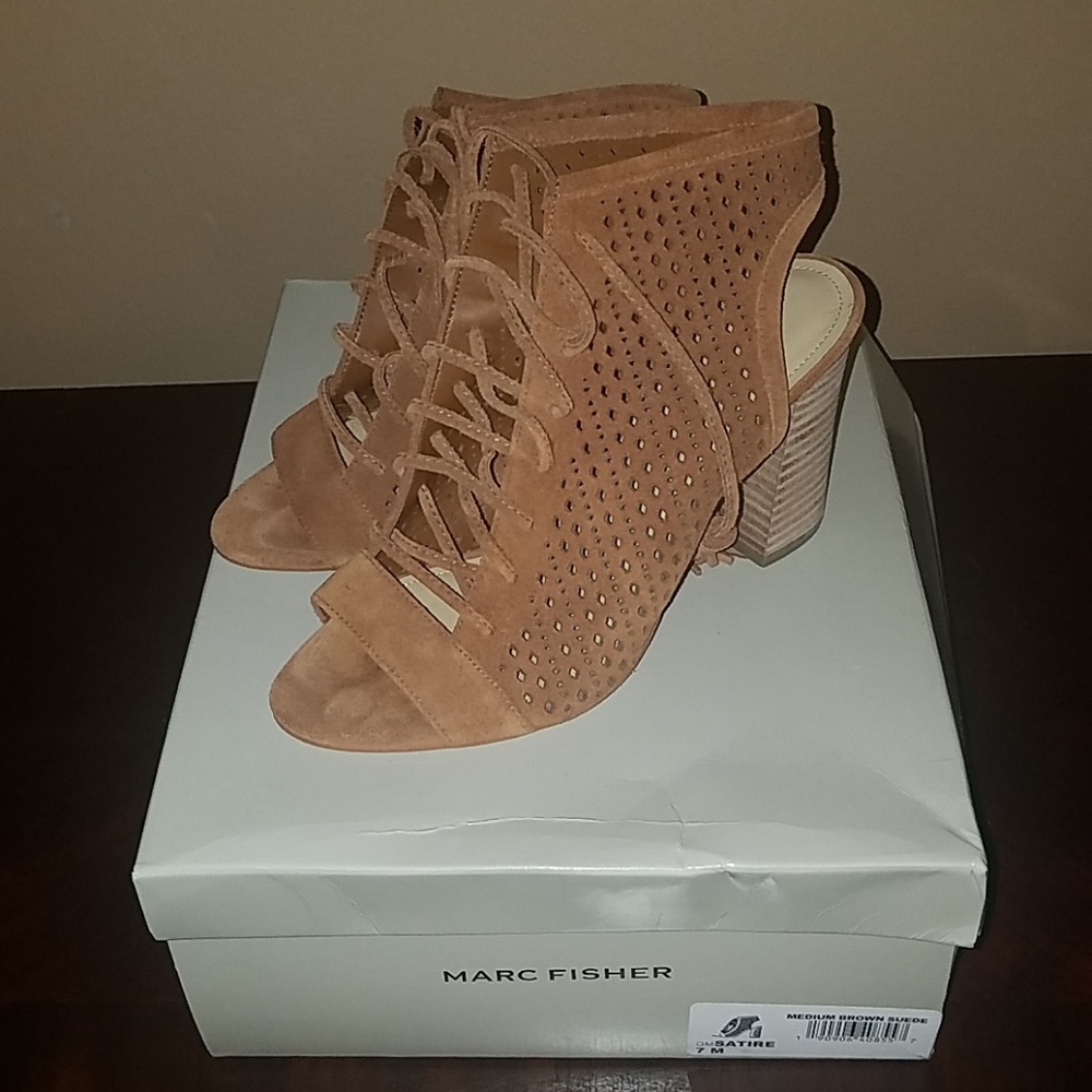 Marc Fisher Lace up Heels